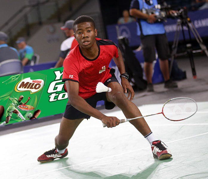 Ghana Badminton Player